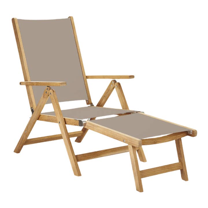 LOOMLAN - Wholesale Folding chair - Aquitania Teak Patio Folding Lounge Deck Chair14