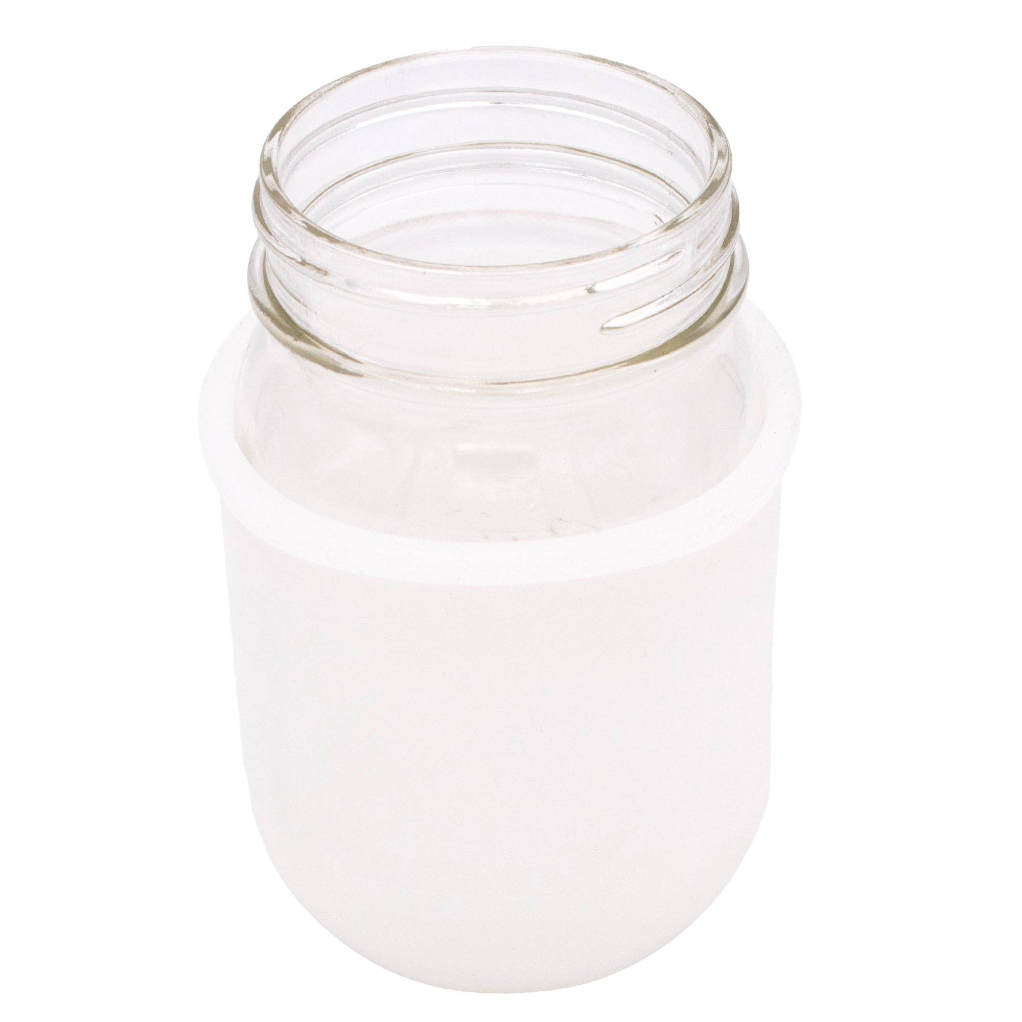 Mason Jar Lifestyle - Wholesale Drink Huggers & Koozies - Silicone Sleeve for Regular Mouth Pint 16oz Mason Jars15