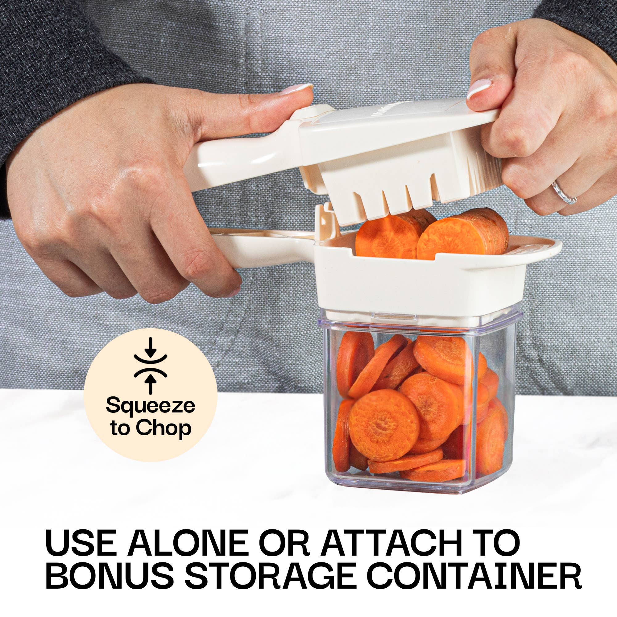 Gotham Steel/Granitestone - Wholesale Kitchen Tool/Gadget - Nutri Chopper with Fresh-keeping container Vegetable 2