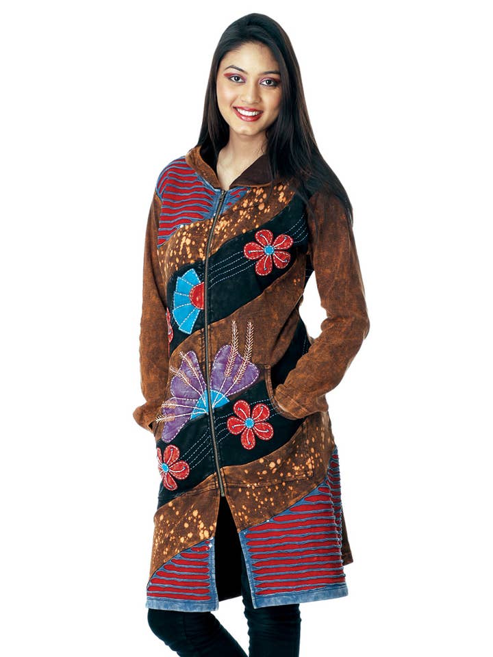 Long Women's Hoodie LCD1258 for wholesale by Rising International Inc