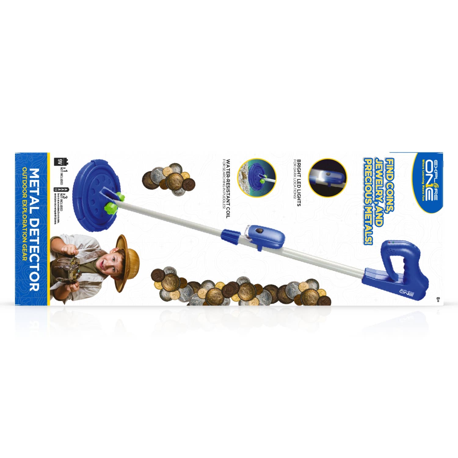 Explore Scientific - Wholesale Classic Toy - Kids - Explore One Jr Metal Detector6