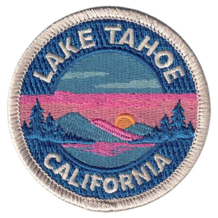 Écusson souvenir du lac Tahoe CA - 10620 pour la vente par Happy Wood Products