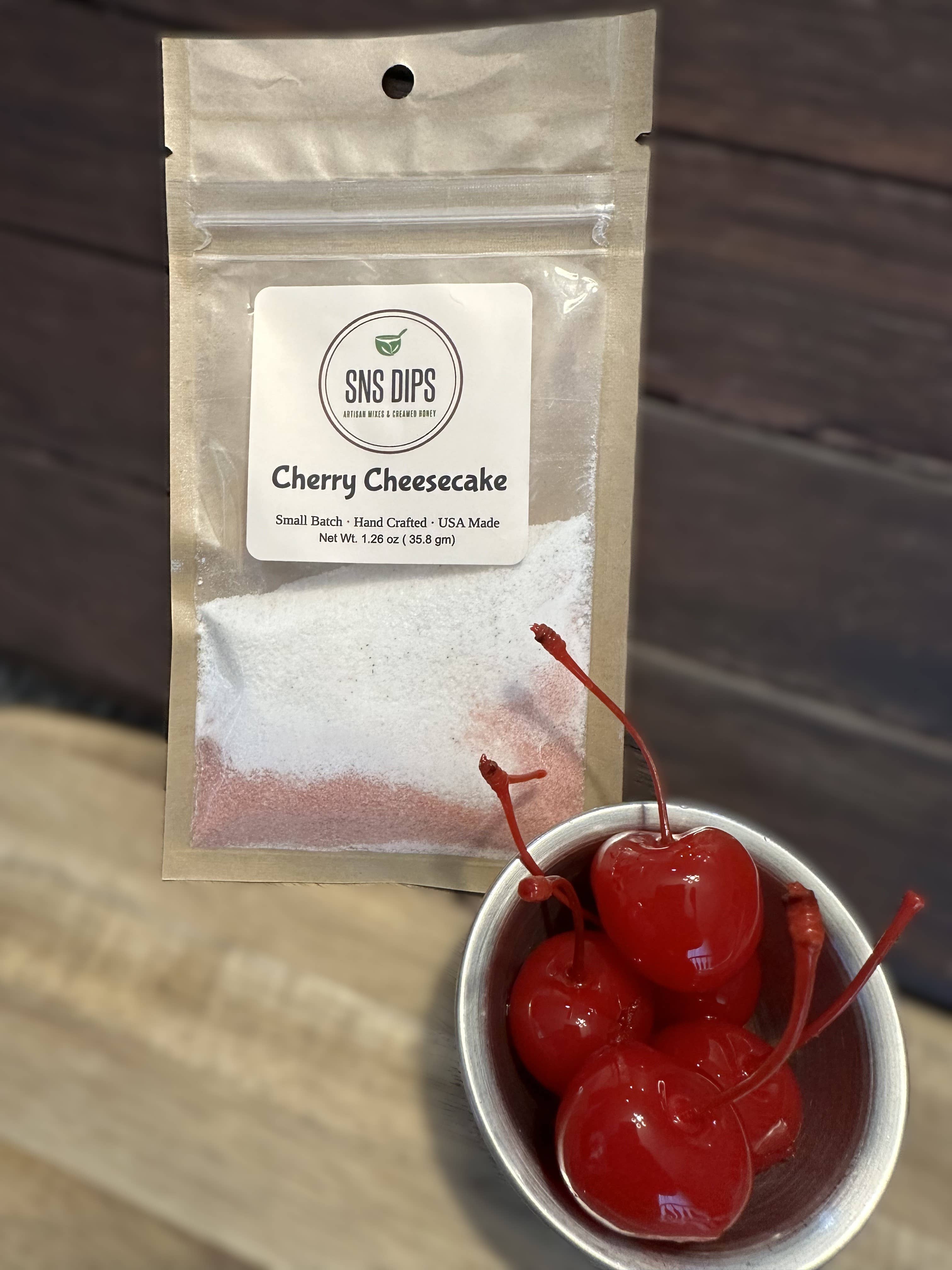 SnS Dips - Wholesale Dip - Cherry Cheesecake Dip Mix1