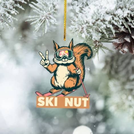 Sofs Designs - Wholesale Ornament - Wood Ornament or coasters. Check different Ski options5