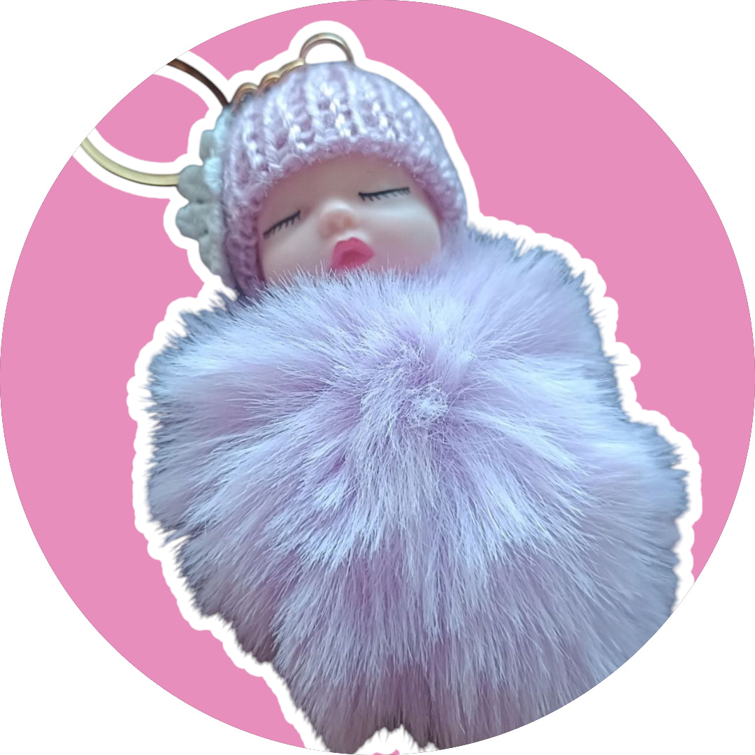 Kids4trendy - Wholesale Keychain - Kids - handmade keychain with a doll16