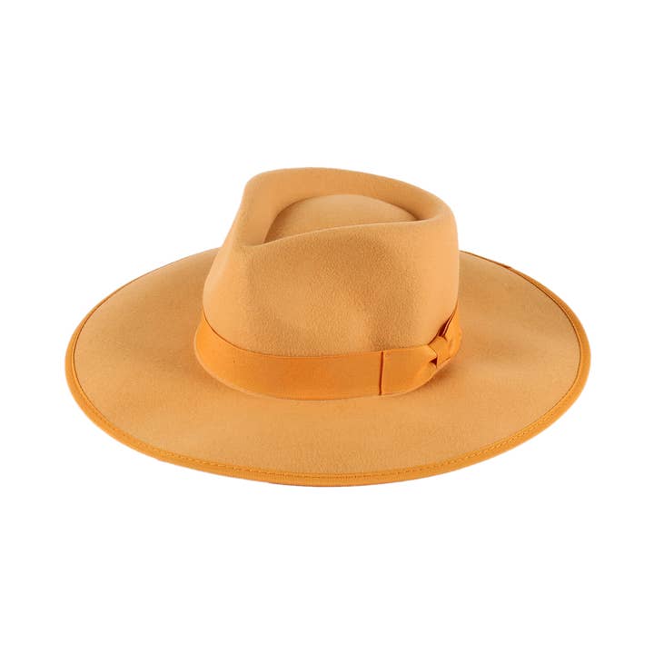 Jeanne Simmons Accessories - Wholesale Fedora - Women's - Fedora large Brim 100% Wool Felt 7910 Hat WinterÂ