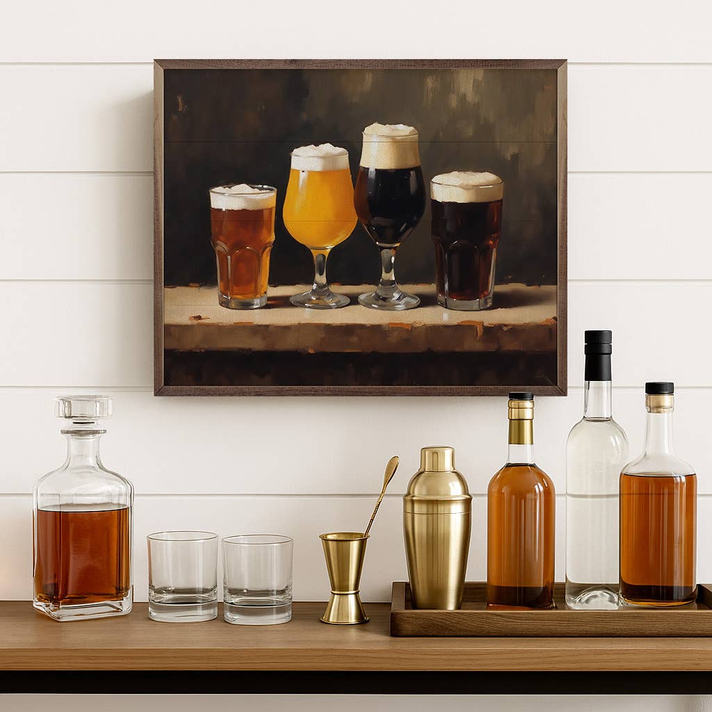 Kendrick Home - Wholesale Wood Wall Art - Craft Beers2