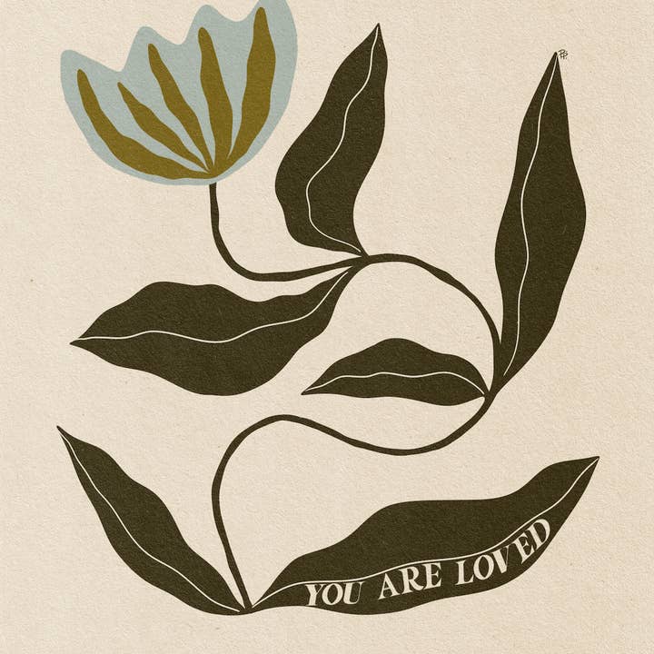 Blanc Impression « Loved Always » de Parrott Paints en vente sur Faire