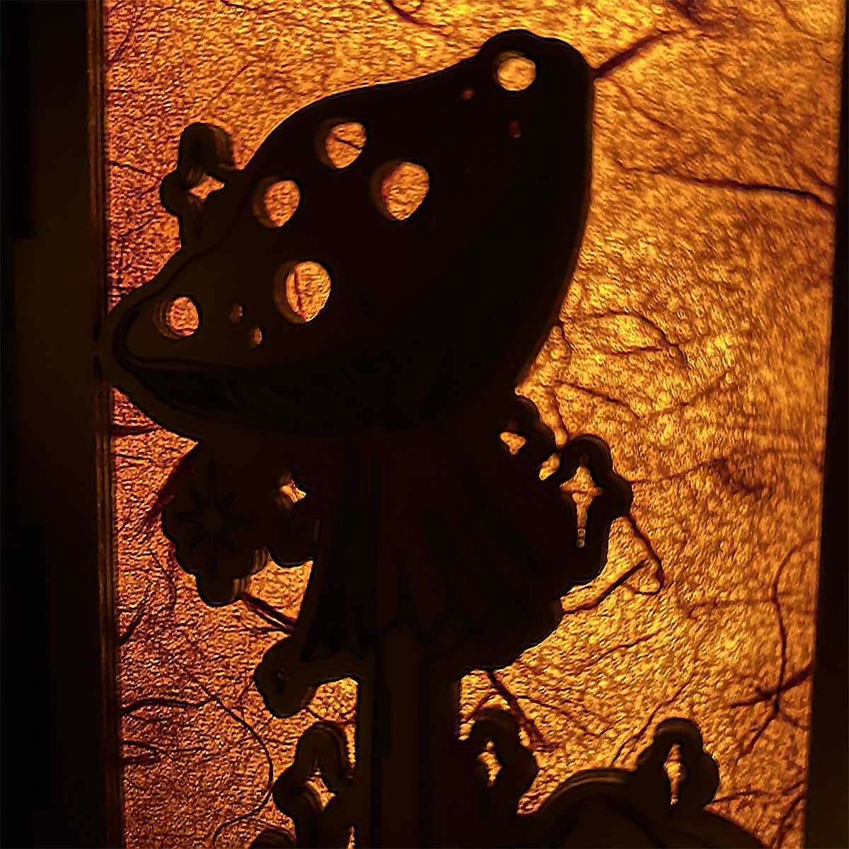 Squirrel Tacos Papercuts - Wholesale Lantern - Lantern – Mushrooms, Toadstools, and Crescent Moons7