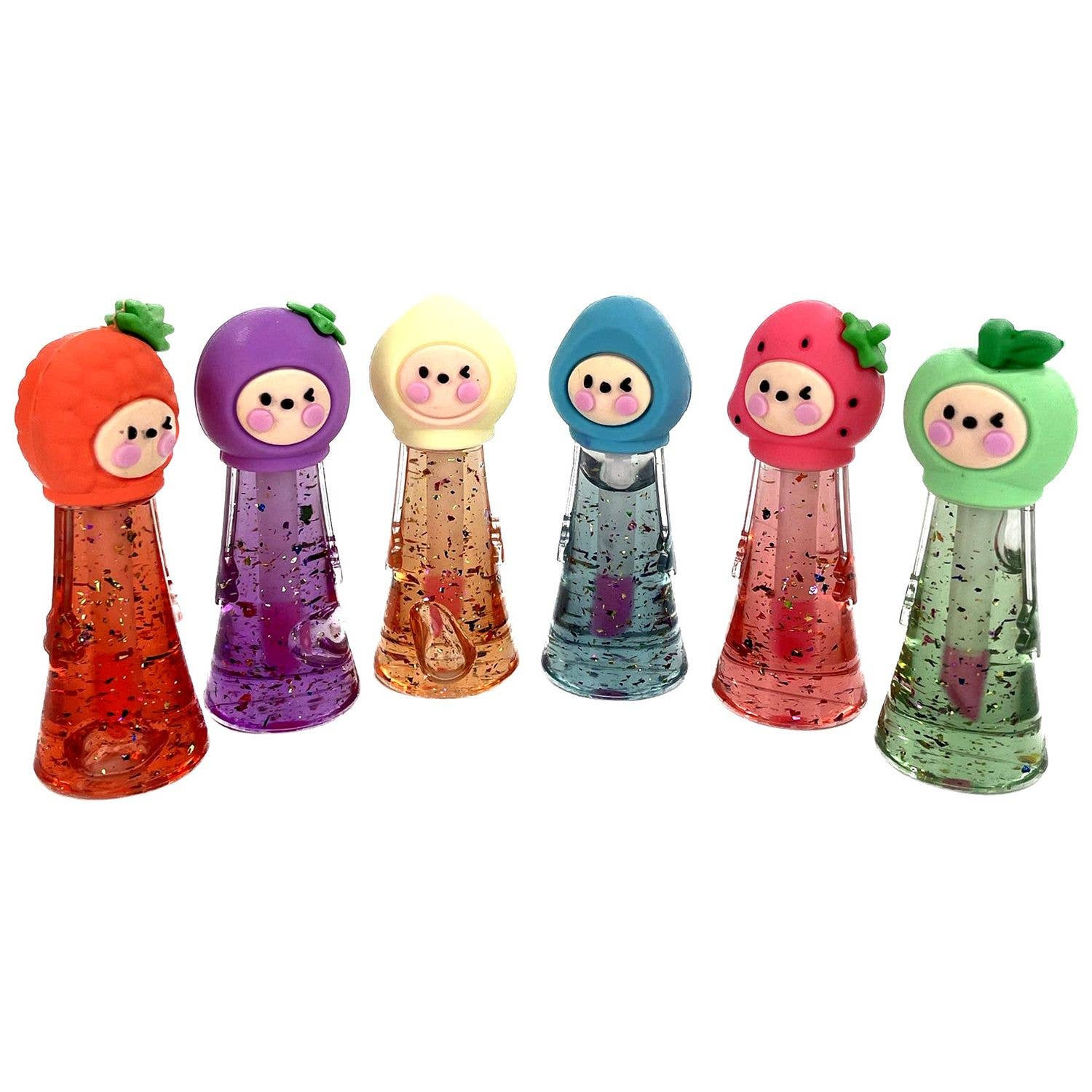 Diacly – wholesale Lip-gloss – 24 PC 24K Gold Fruits Girl Tint Hydrating Shiny Lip Oil1