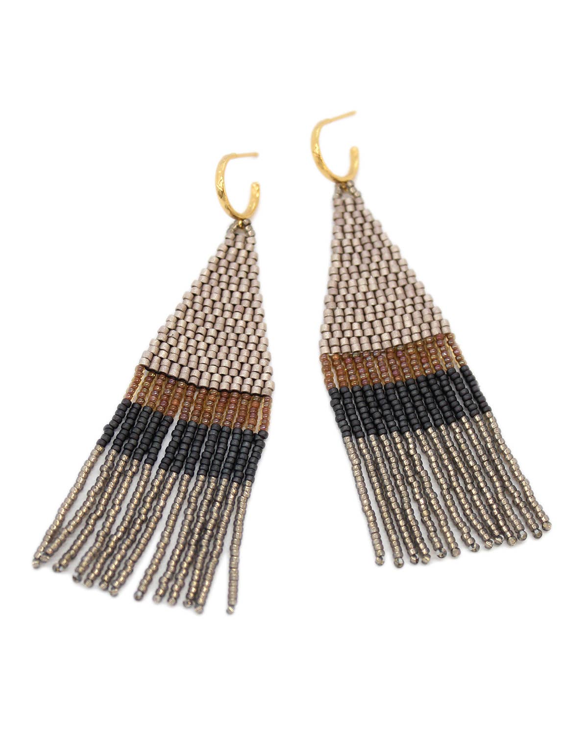 bluma project - Wholesale Tassel Earrings - Franja Earring - Metal