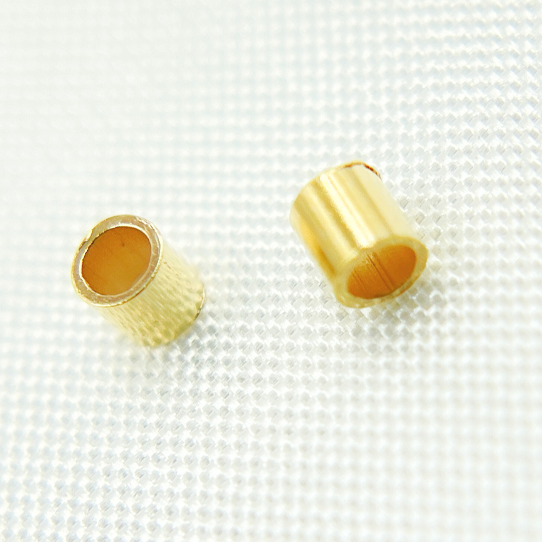 Tresor Jewelry Inc. - Wholesale Craft Supplies - CBGF. 2MM Gold Filled Crimp Bead0