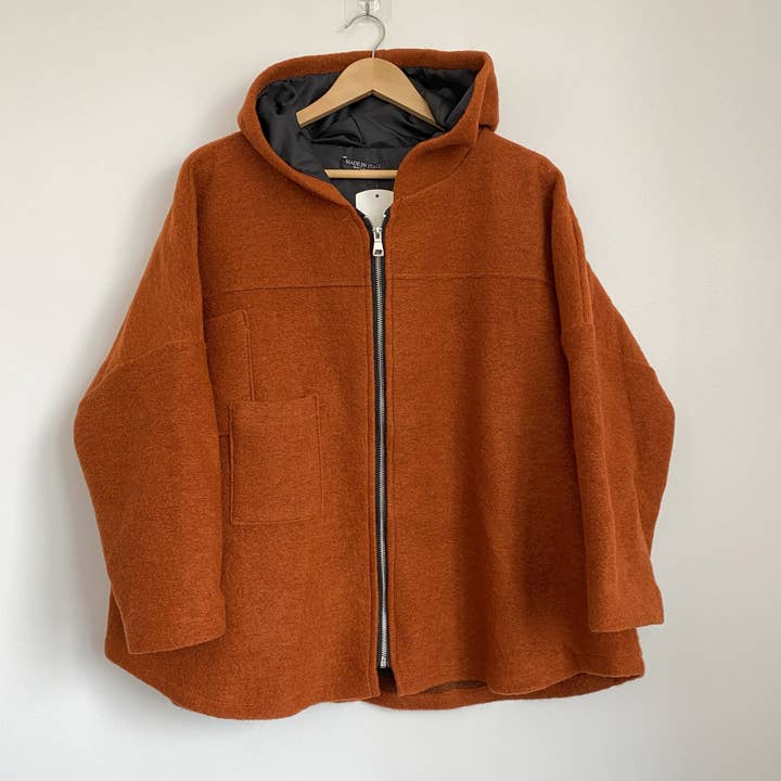 Zipped hoodie in wool BLL-V09611 and other Purchase Wholesale side zip jacket. Free Returns & Net 60 Terms on Faire trending on Faire.