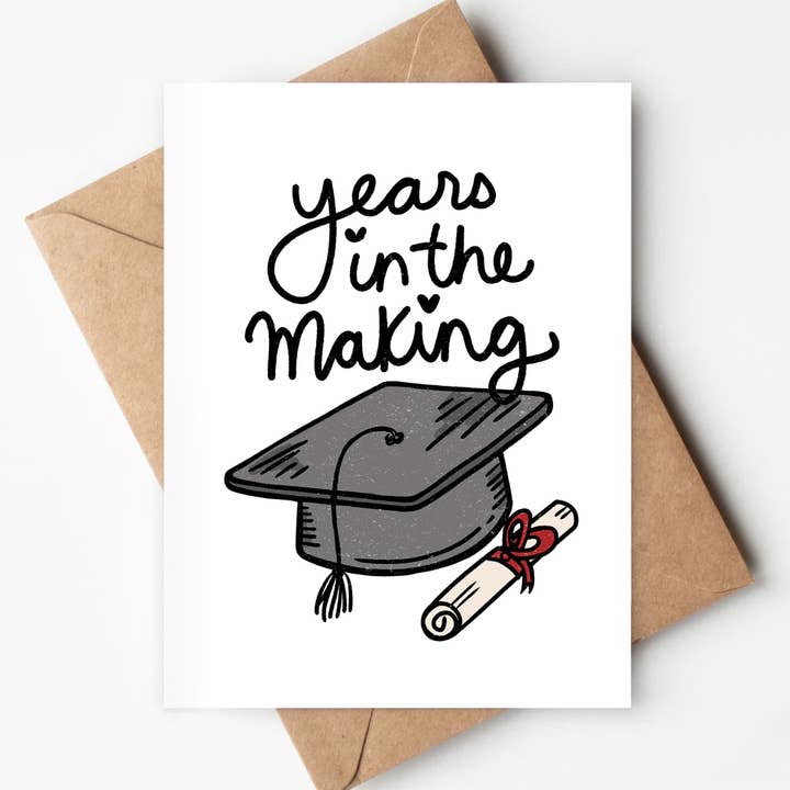 Carte écologique en préparation depuis des années - Diplôme, Diplômé pour la vente par Jenna's Doodles