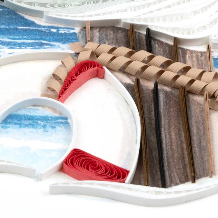 Quilling Card - Wholesale Everyday Greeting Card - Seagull Everyday Quilled Greeting Card1