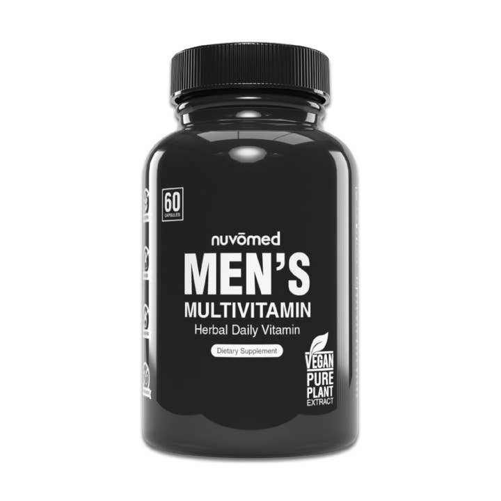 NuVoMed Complet Naturel Multivitamines à base de plantes pour hommes pour la vente par NuvoMed Natural Supplements