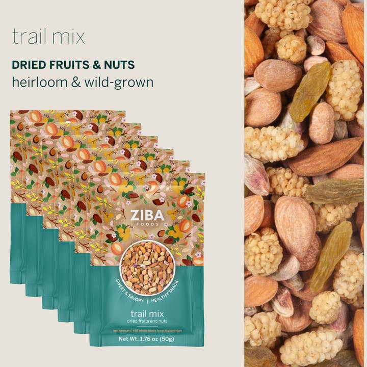 Ziba Foods - Wholesale Trail Mix - Trail Mix Single-Serve Snack, Vegan 1.76 oz4