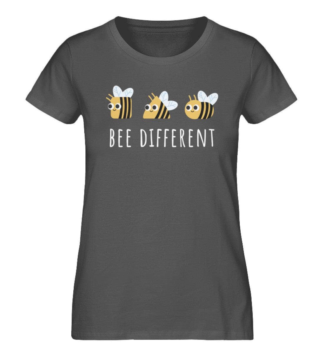 GARTENFAN - Wholesale Screen Printed T-Shirt - Women's - Bee different - women's premium organic shirt3