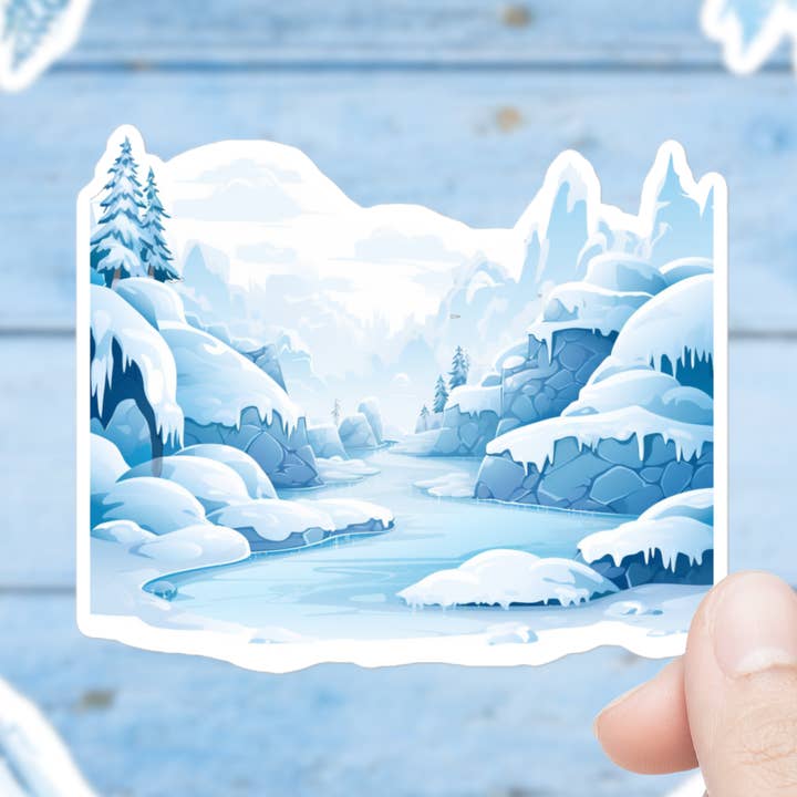 Autocollant Winter Wonderland pour la vente par Mystical Clarity