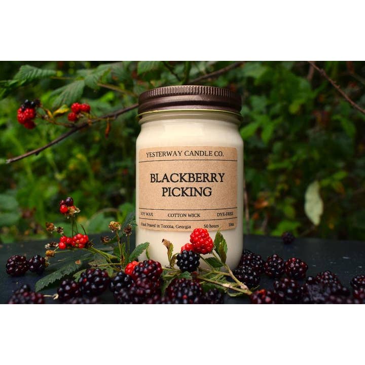 Recolección de moras para venta al por mayor de Yesterway Candle Co.