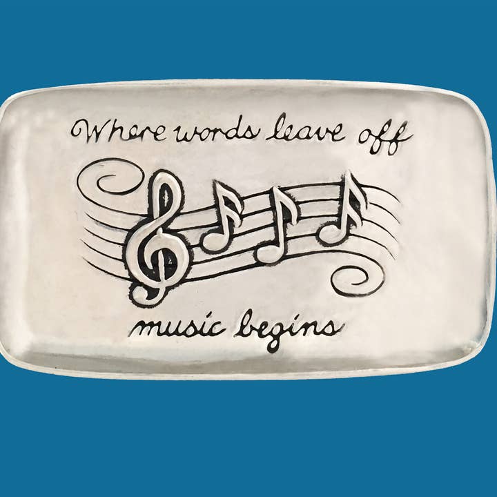 Music Small Tray (BOXED) for wholesale by Basic Spirit