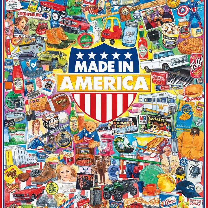 White Mountain Puzzles - Wholesale Puzzle - Adult - Made In America (1183pz) - 1000 Piece Jigsaw Puzzle
