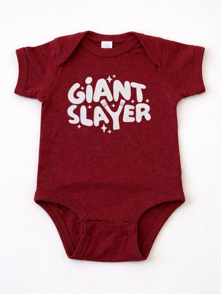 Giant Slayer Baby Onesie for wholesale by Declarations By Beyond The Aisle