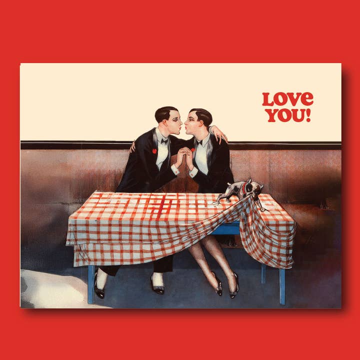 offensivedelightful - Wholesale Love Card - LOVE YOU! gay, queer, lgbtq, lesbian, love