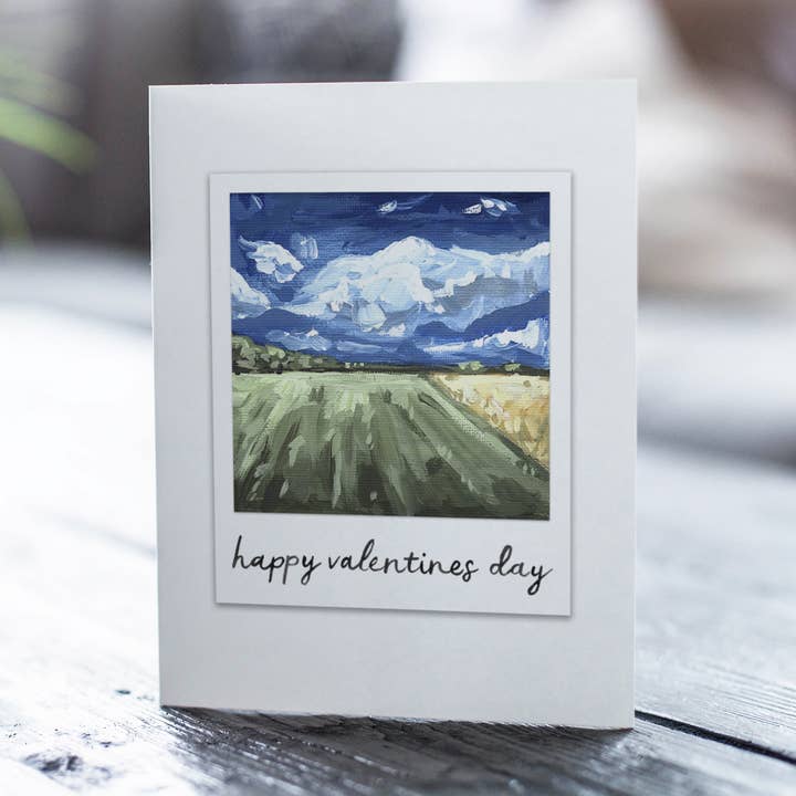 Biglietto Polaroid Buon San Valentino per la vendita all'ingrosso da parte di The Cranberry Finch