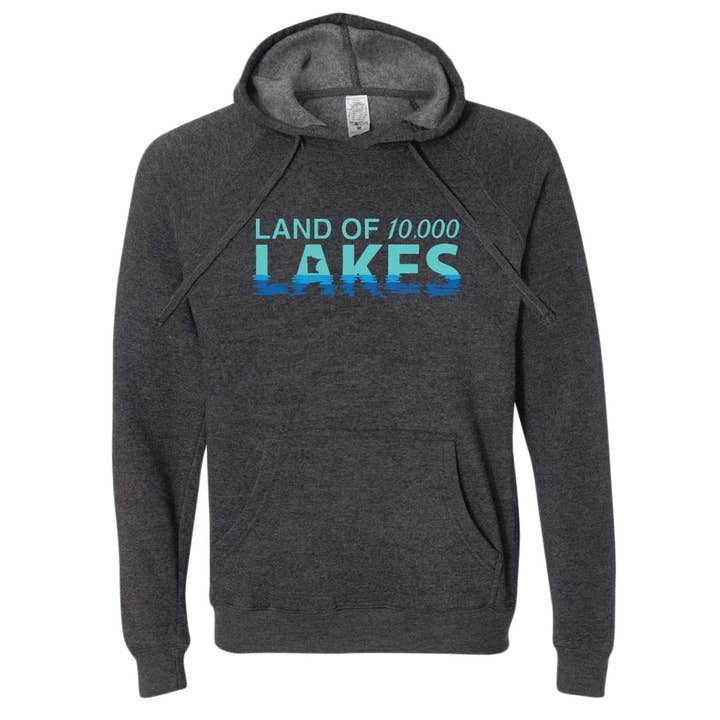 Terreno de 10.000 Lagos Minnesota Hoodie por atacado de Minnesota Awesome