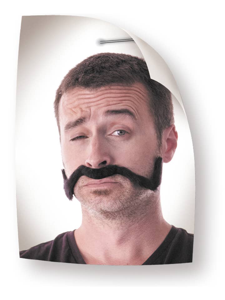 Party Pro - Wholesale Costume - Unisex - BLACK CHINESE MUSTACHE1