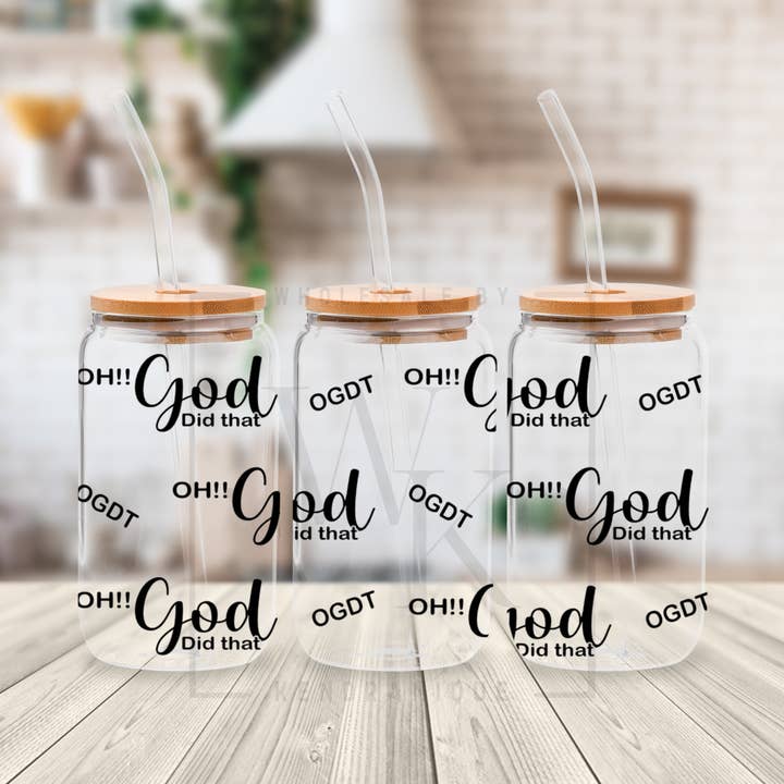 UVDTF Wrap-¡OH! Dios hizo eso (OGDT)(Negro)(UV114) para venta al por mayor de Wholesale By Kendranique