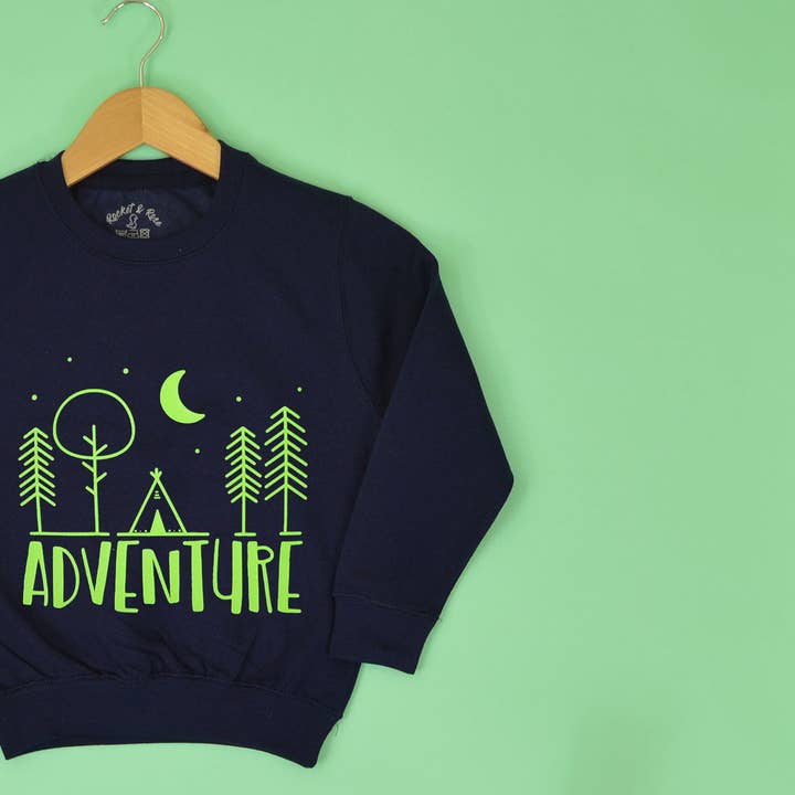 Adventure KIDS Sweatshirt for wholesale by Rocket & Rose Ltd