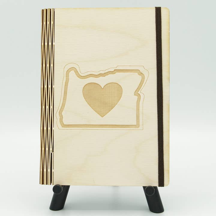Journal Medium - I Coeur Oregon pour la vente par Rocket Laser Graphics