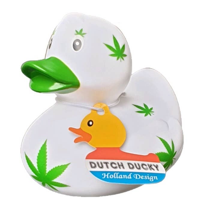 Green Dutch Ducky Cannabis 8cm for wholesale on Faire