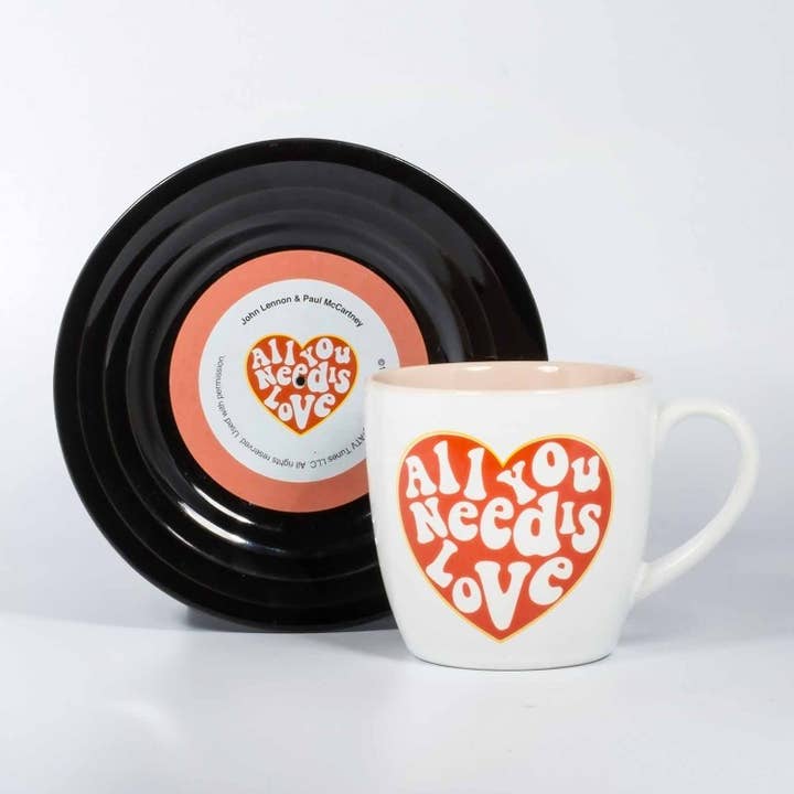 Love Cup-set met lyrische mok - Lennon & McCartney voor wholesale door Mad Monkey GmbH