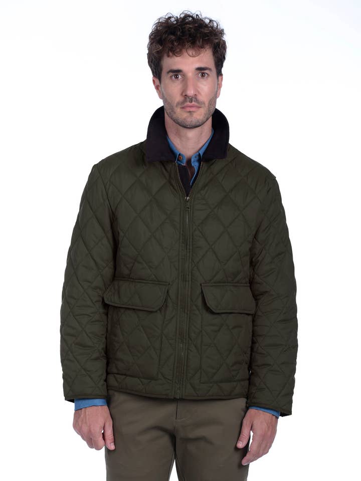 Husky-jakke til mænd The Time Of Bocha QI1CHUSKY-GRØN for engroshandel hos The Time of Bocha