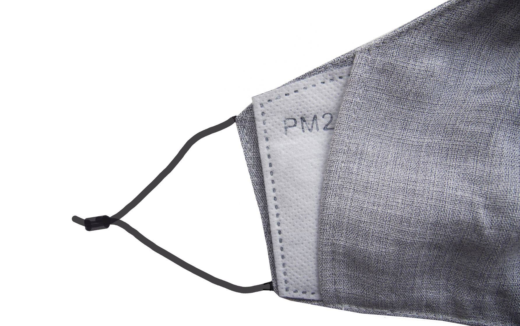 Fridaze - Wholesale Protective Face Mask/Shield - Children Linen Mask - Pebble3