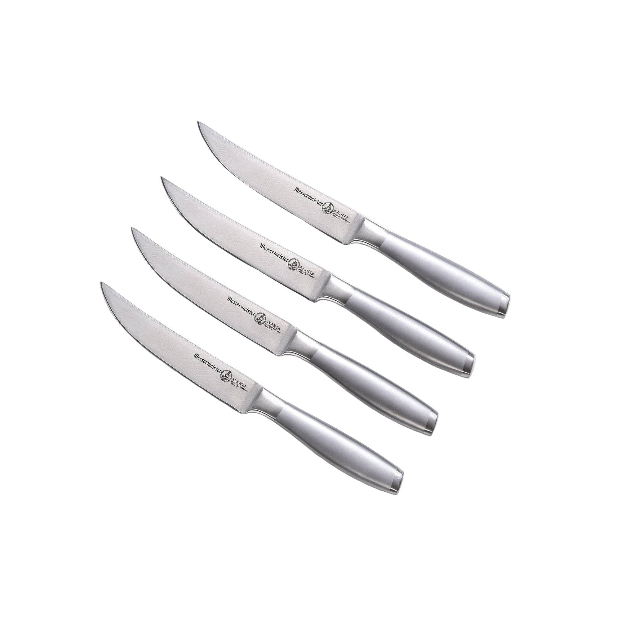 Messermeister - Wholesale Table Knife - Avanta Stainless Fine Edge Steak Knife Set - 4 Piece3