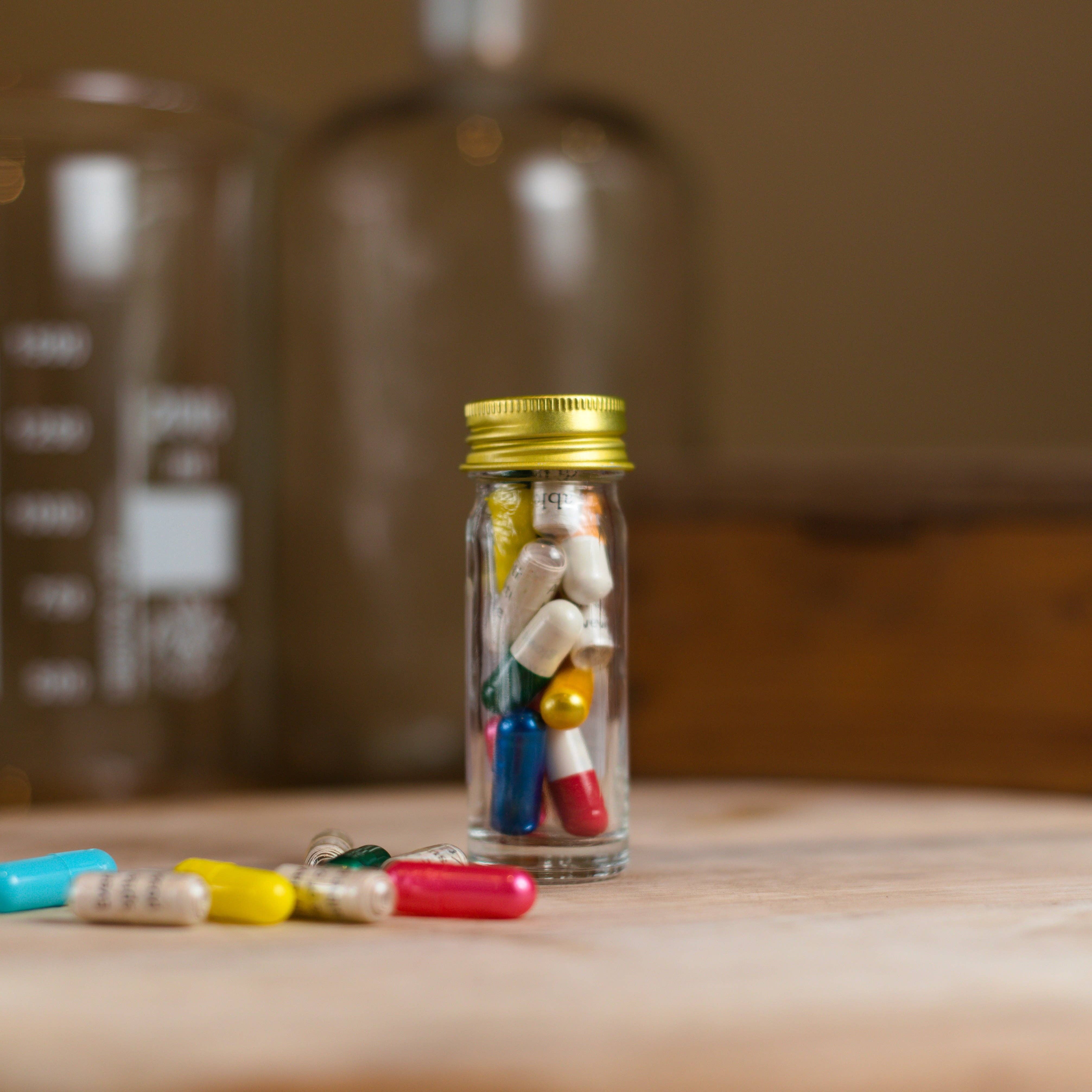 Poetry Pharmacy - Wholesale Poetry & Drama - Happy - Poetry Pills (Small)1