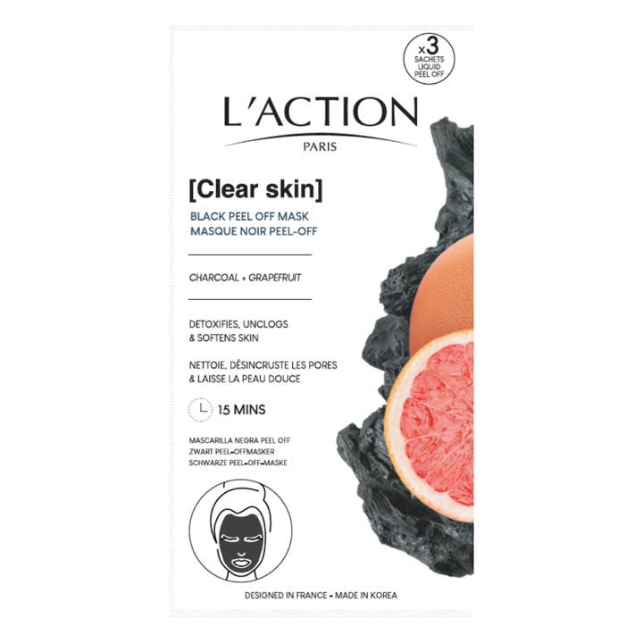 Mediatic Labs - Vente Masque pour le visage - Masque Noir Peel-Off Visage