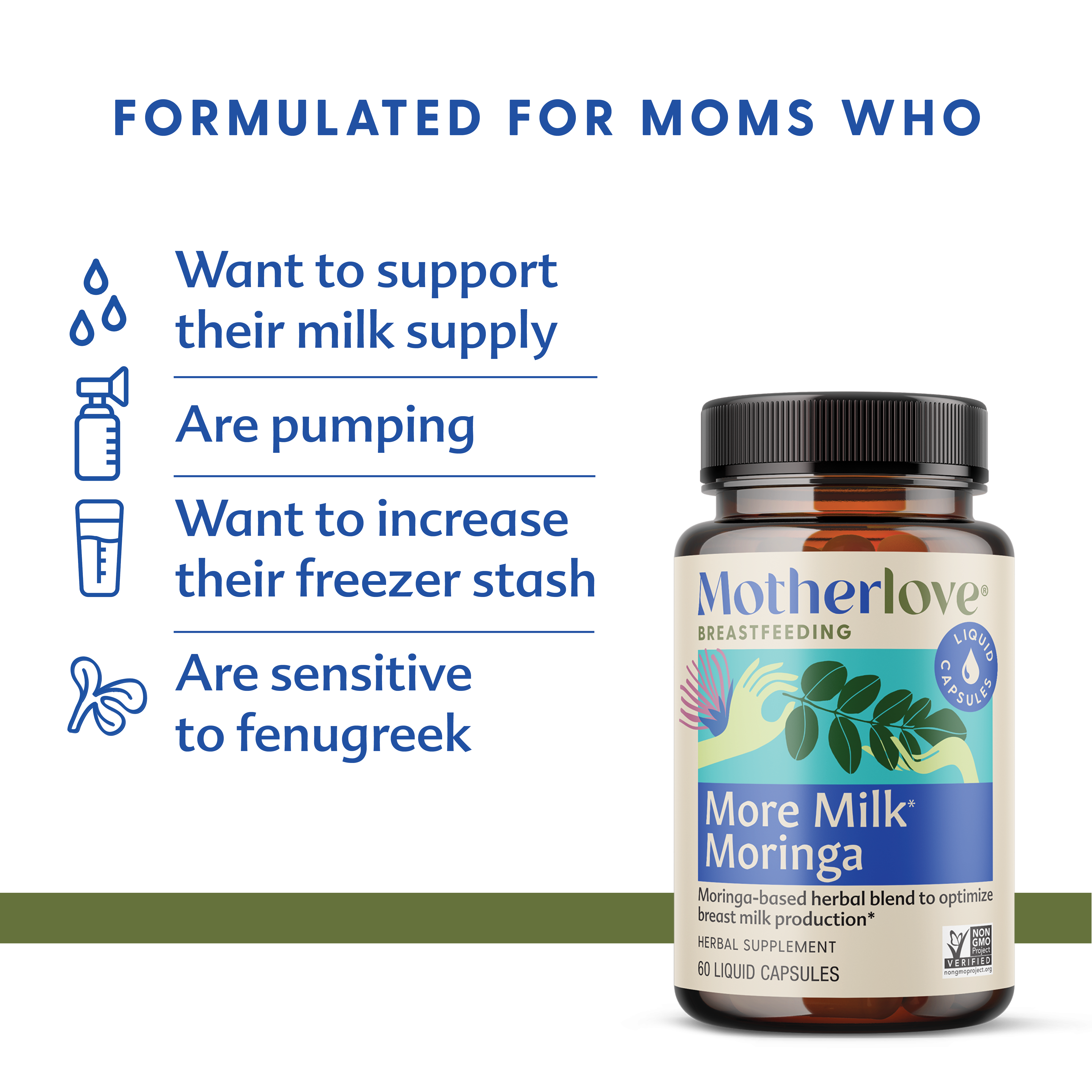 Motherlove - Wholesale Oral Supplement/Vitamin - More Milk Moringa Capsules4