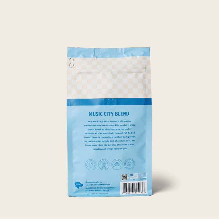 Blue Hound Brew – wholesale Coffee beans – Music City Blend Coffee - Medium/Dark Roast6
