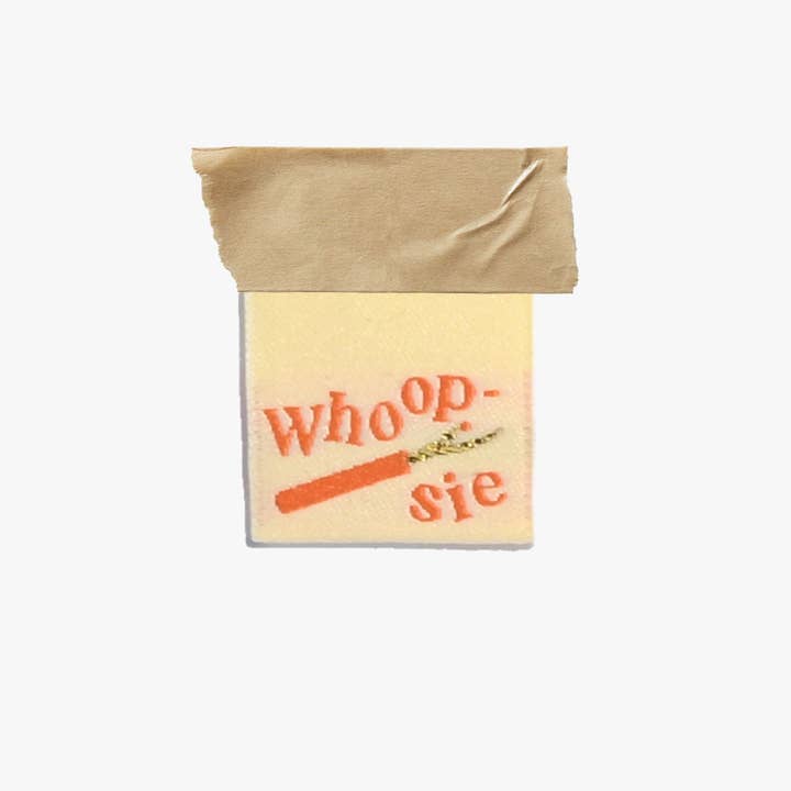 Kylie and The Machine - Wholesale Craft supplies - Whoopsie | 6 Sew-in Labels