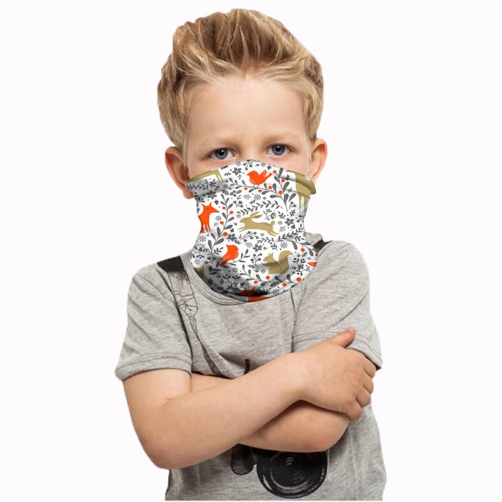 Real Sic – wholesale Medicinsk mask – Kylande hals Damask skydd ansiktsmask för barn (kanin)