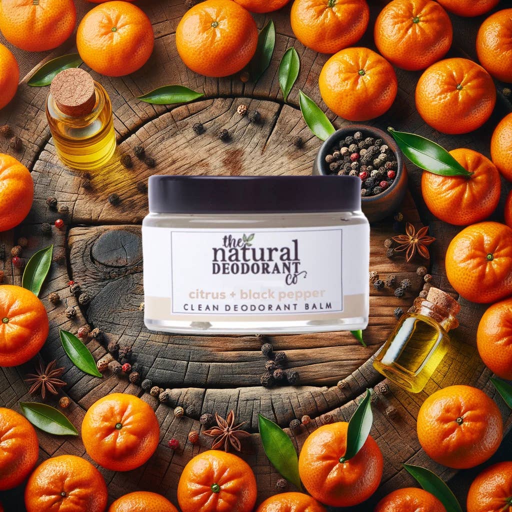 The Natural Deodorant Co. – Großhandel Deo – Unisex – Clean Deo Balm Citrus + Schwarzer Pfeffer 55g5