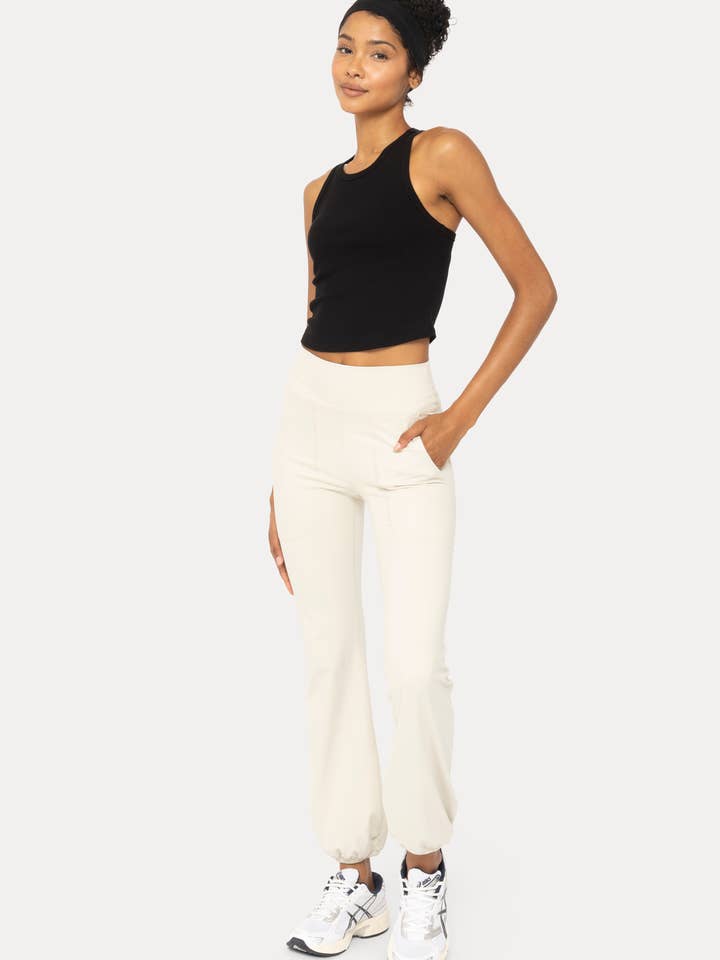 Mono B – Großhandel Sport-/Lounge-Leggings – Damen – Leggings Venice mit Bubble-Saum19