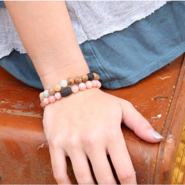 BOPS WHOLESALE – wholesale Aromaterapiarmband – Zengo Aromaterapi Smycken + Olja (Zen) Set1