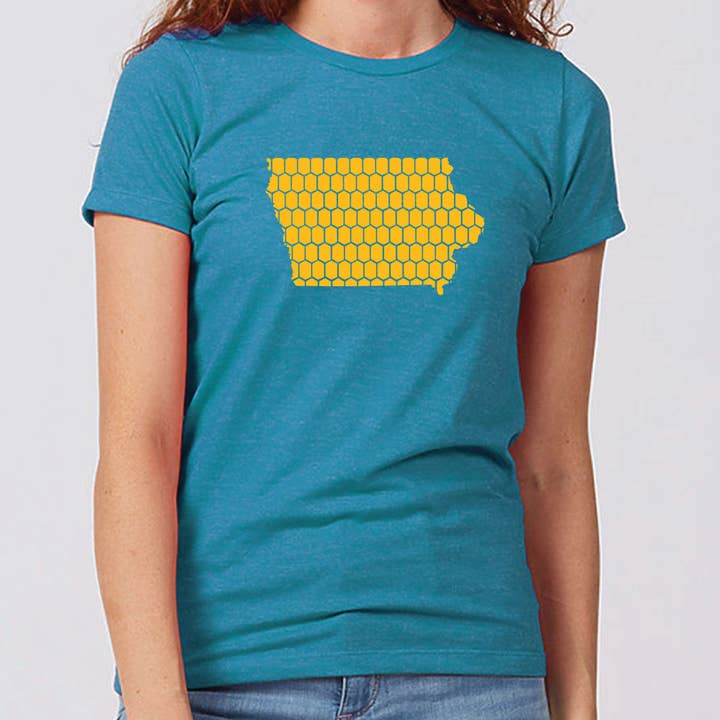 Iowa Corn Kvinnors T-shirt för wholesale av Iowa Awesome