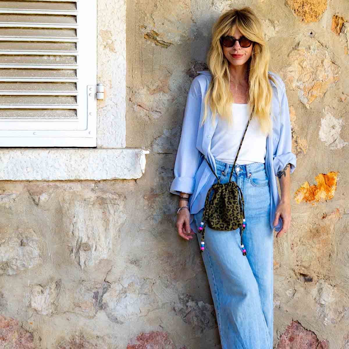 Rose in April - Wholesale Crossbody Bag - Women's - BILLIE BAG GRAOU OLIVE1